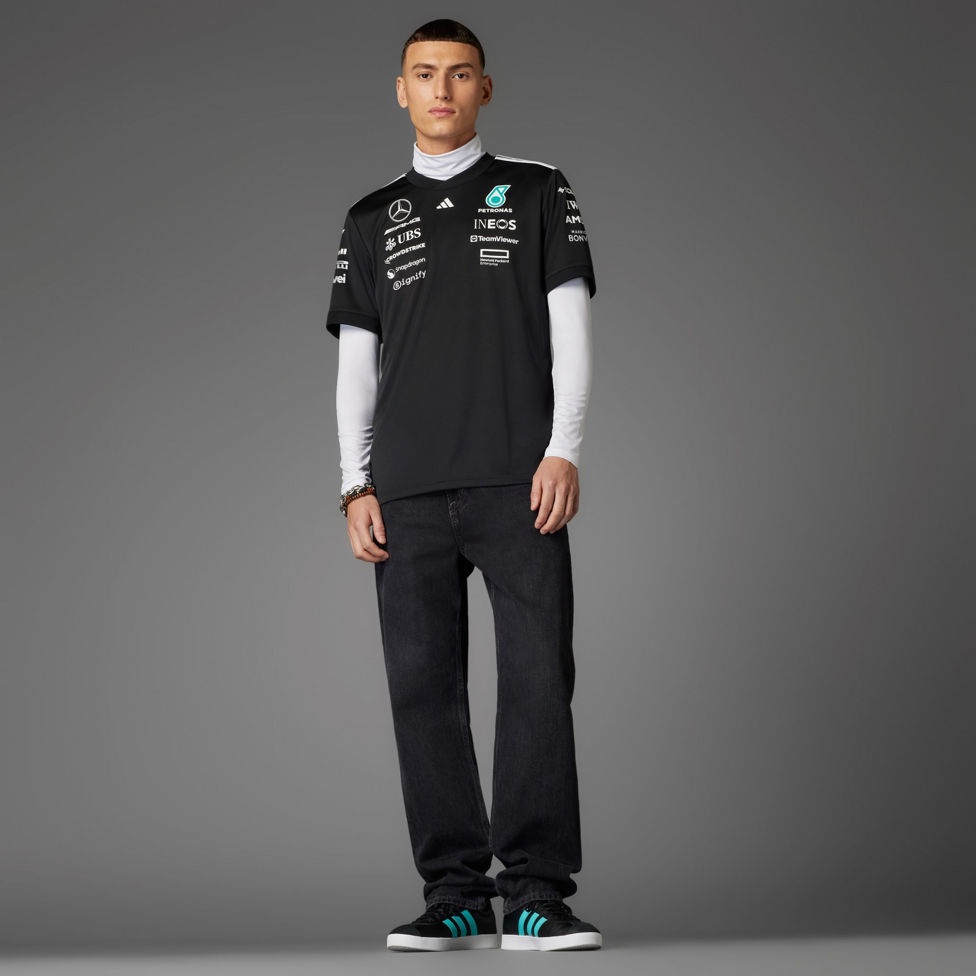 Camisa Driver Mercedes - AMS Petronas F1 — imagem 4