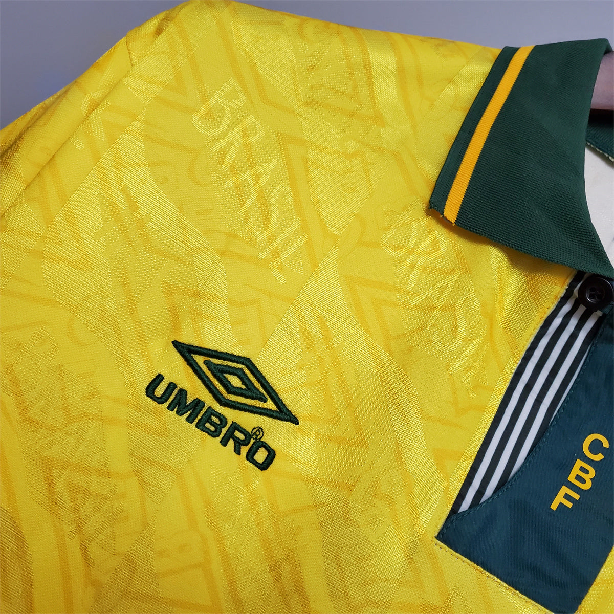 Camisa Seleção Brasil Home - Retrô 1991/92 — imagem 7