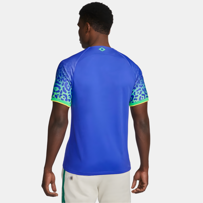Camisa Seleção Brasileira II 2022 Torcedor Nike Masculina - Azul — imagem 2