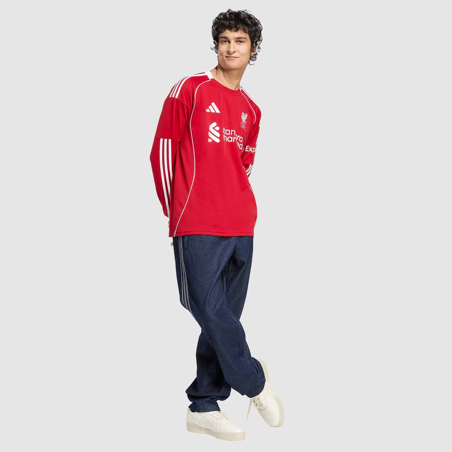Camisa adidas Liverpool 2025/26 I Manga Longa — imagem 2