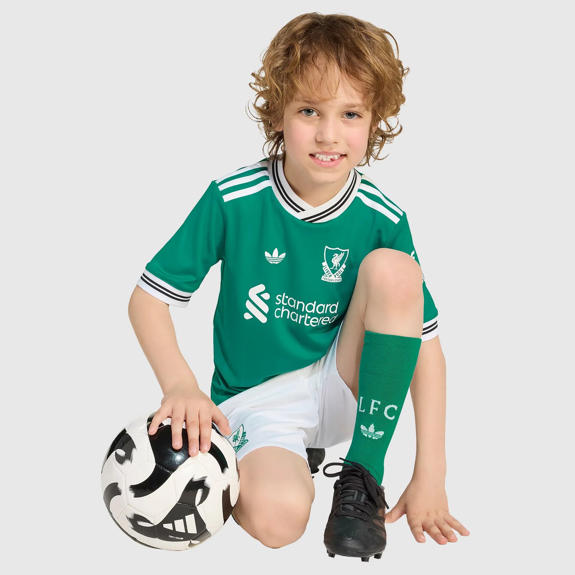 Conjunto Infantil adidas Liverpool 2025/26 III — imagem 3