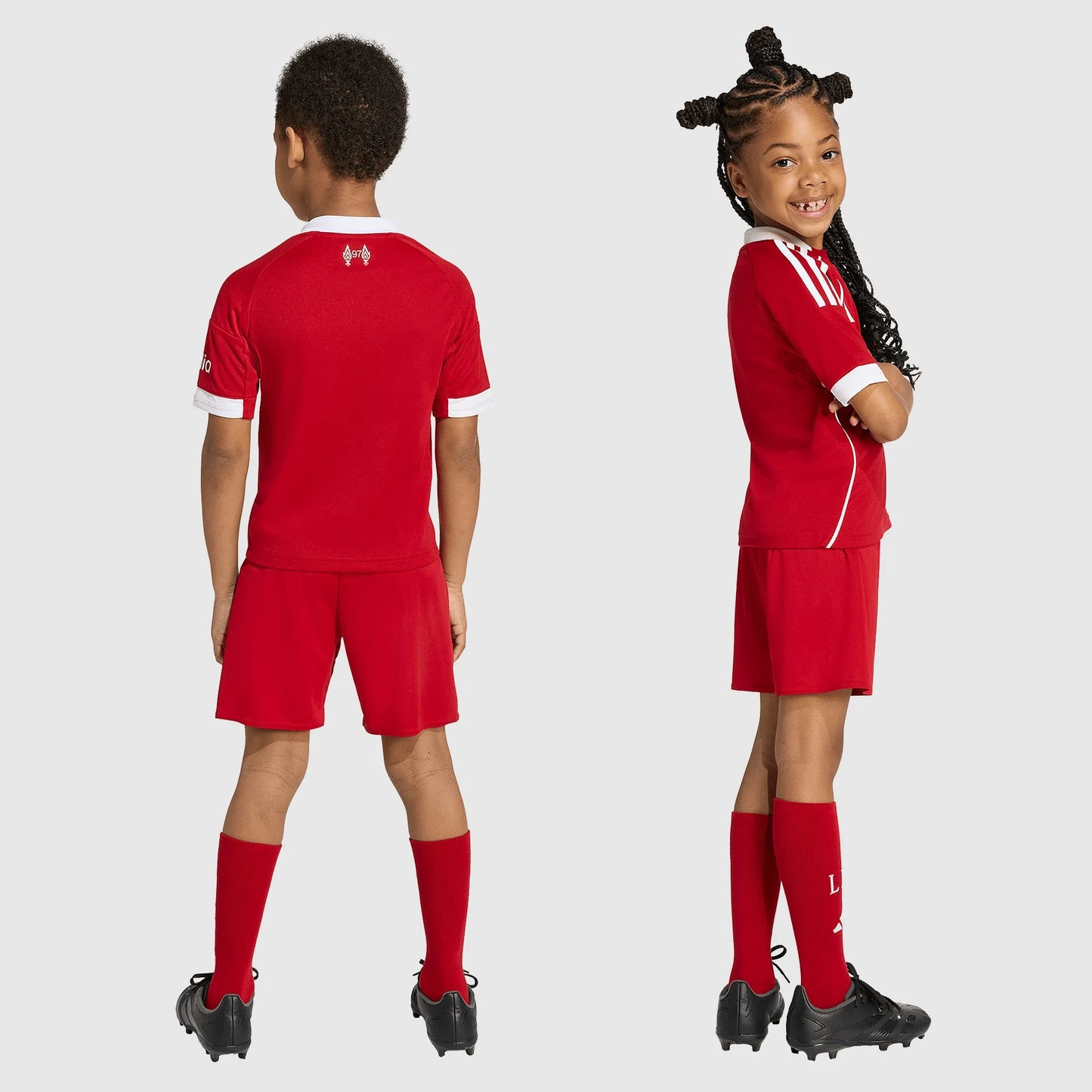 Conjunto Infantil adidas Liverpool 2025/26 I — imagem 3