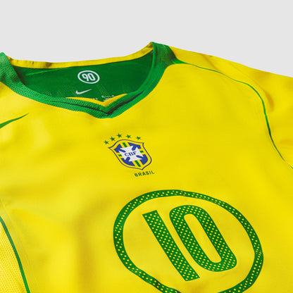 Camisa Nike Brasil Reedição Total 90 Ronaldinho Masculina — imagem 5