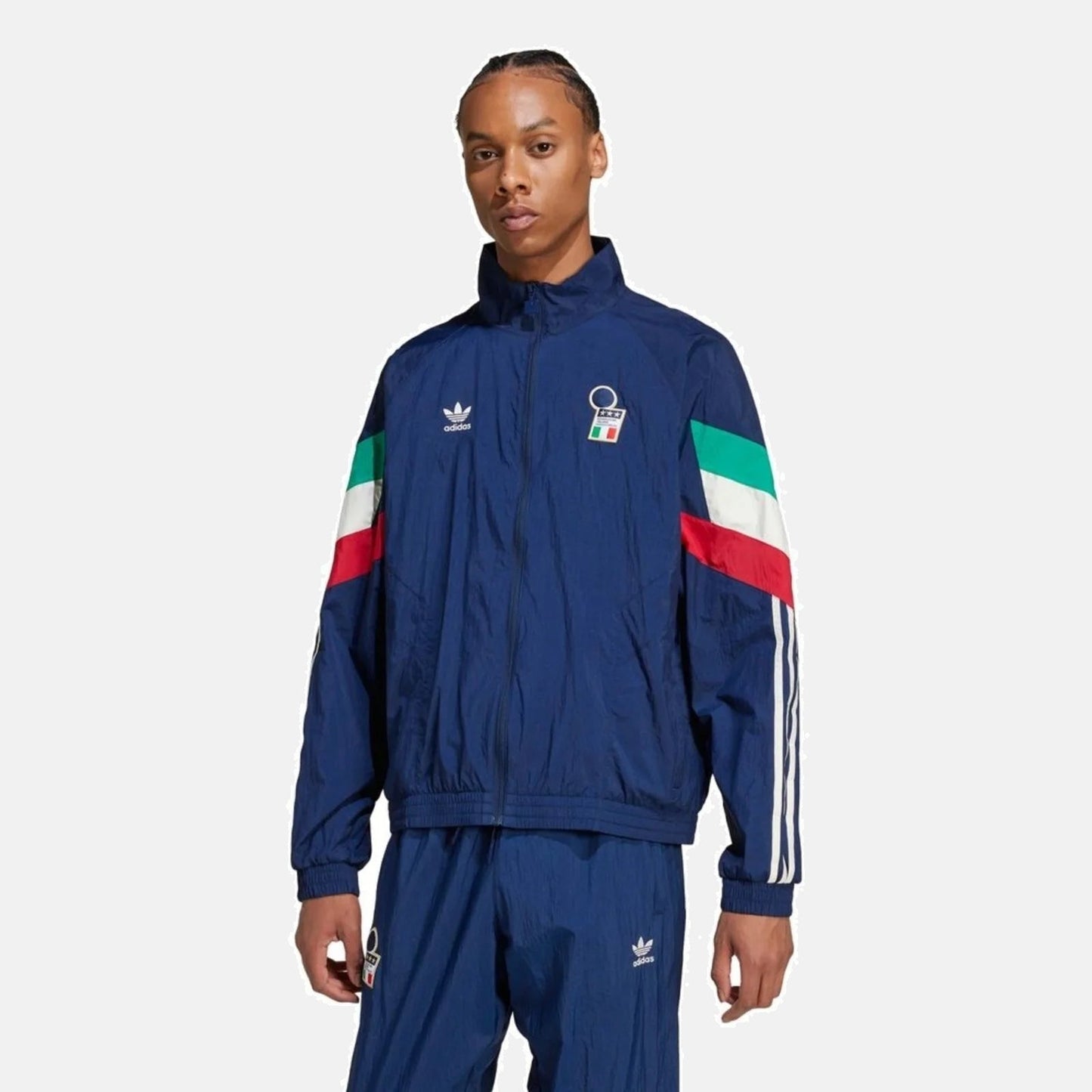Jaqueta Corta-Vento Adidas Itália — imagem 2