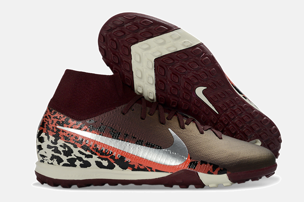 Nike Mercurial Superfly 10 TF - Vermelha - vista traseira