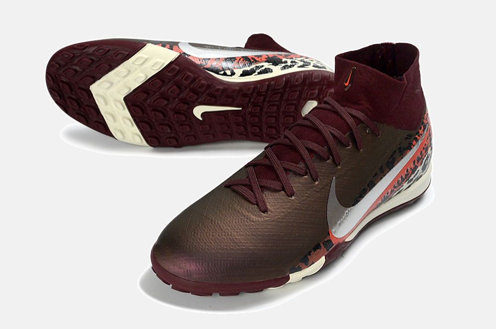Nike Mercurial Superfly 10 TF - Vermelha - detalhe