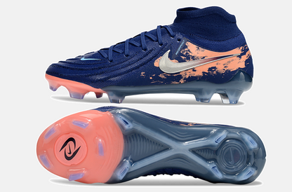 Nike Phantom Luna Elite FG - Azul e Rosa - vista traseira