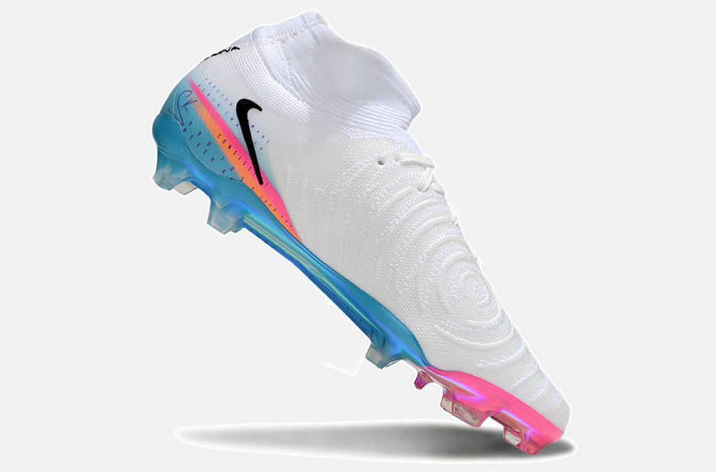 Nike Phantom Luna Elite FG - Branca, Rosa, Laranja e Azul - imagem 6