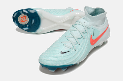 Nike Phantom Luna Elite FG - Branca e azul - Pack Mad Energy - detalhe