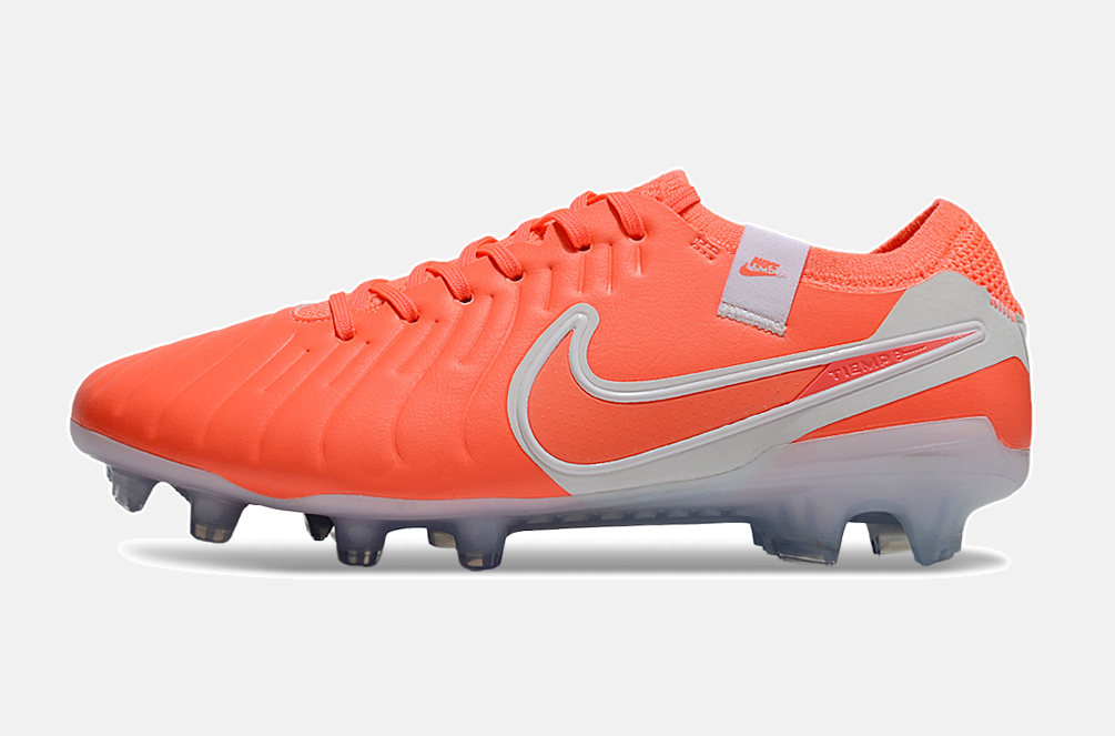 Nike Tiempo Legend 10 FG -  Laranja e Branca - Pack Mad Energy - imagem 4