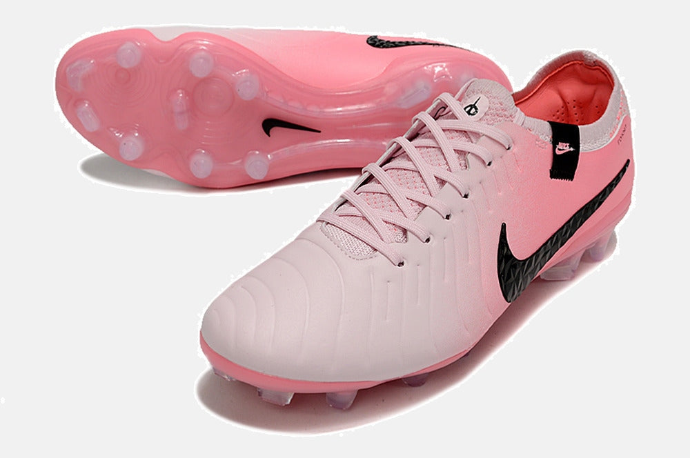 Nike Tiempo Legend 10 FG -  Rosa - Pack Brilliance - detalhe