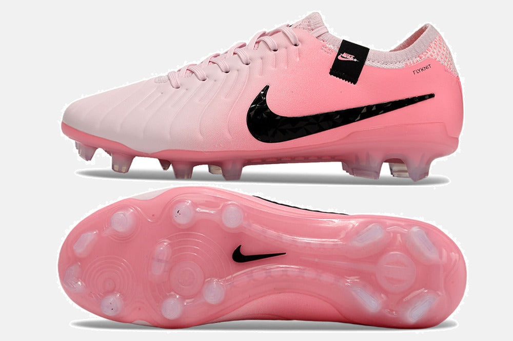 Nike Tiempo Legend 10 FG -  Rosa - Pack Brilliance - vista traseira