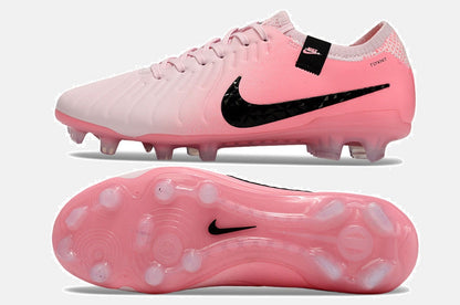 Nike Tiempo Legend 10 FG -  Rosa - Pack Brilliance - vista traseira