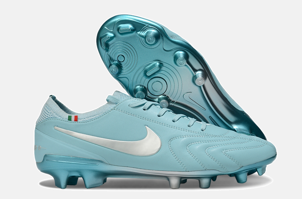 Nike Tiempo Legend 10 FG -  Azul e Prata - Edição Especial - imagem 8