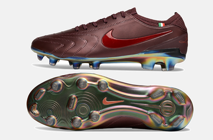 Chuteira Nike Tiempo Legend 10 FG - Vermelho - Edição Especial - imagem 6