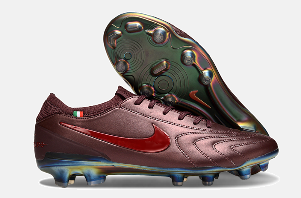 Chuteira Nike Tiempo Legend 10 FG - Vermelho - Edição Especial - imagem 8