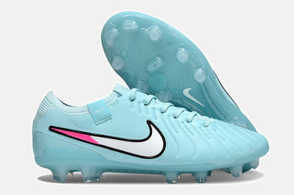 Nike Tiempo Legend 10 X Elite FG -  Azul, Rosa e Branca - Pack Prism - imagem 8