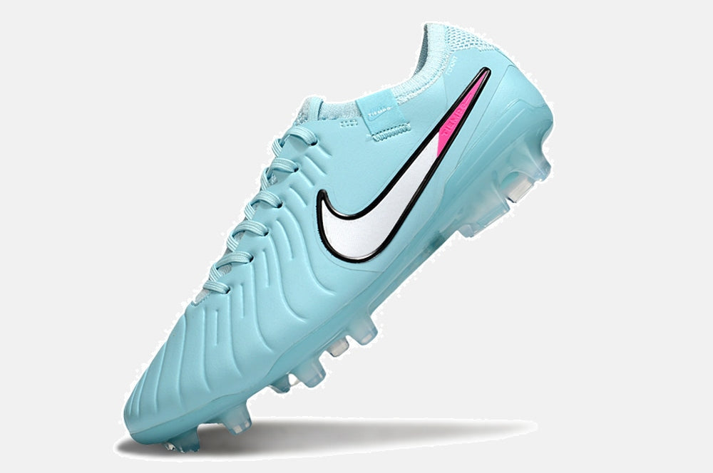 Nike Tiempo Legend 10 X Elite FG -  Azul, Rosa e Branca - Pack Prism - imagem 5