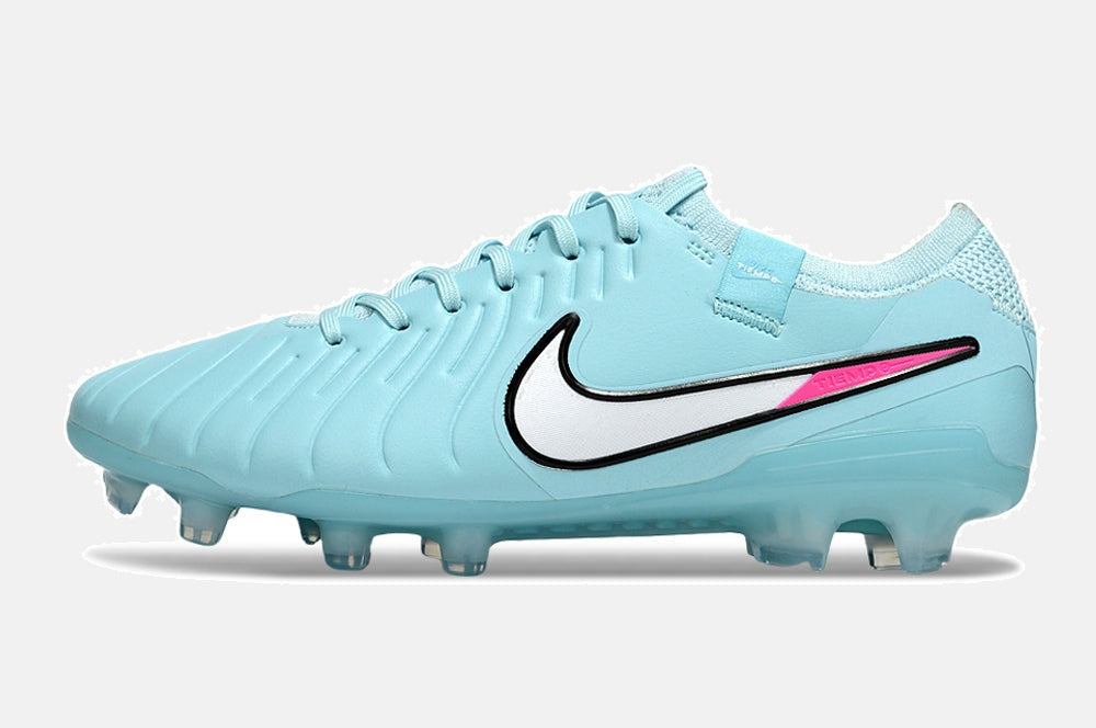 Nike Tiempo Legend 10 X Elite FG -  Azul, Rosa e Branca - Pack Prism - imagem 4