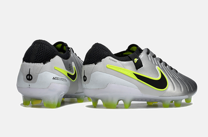 Nike Tiempo Legend 10 Elite FG - Prata e verde - imagem 7