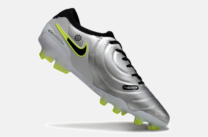 Nike Tiempo Legend 10 Elite FG - Prata e verde - imagem 5