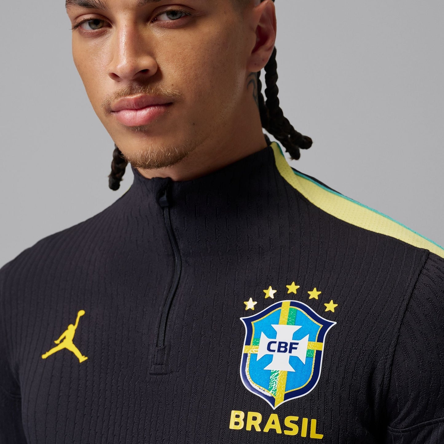 Conjunto de Treino Brasil 2026/27 Preto — imagem 3
