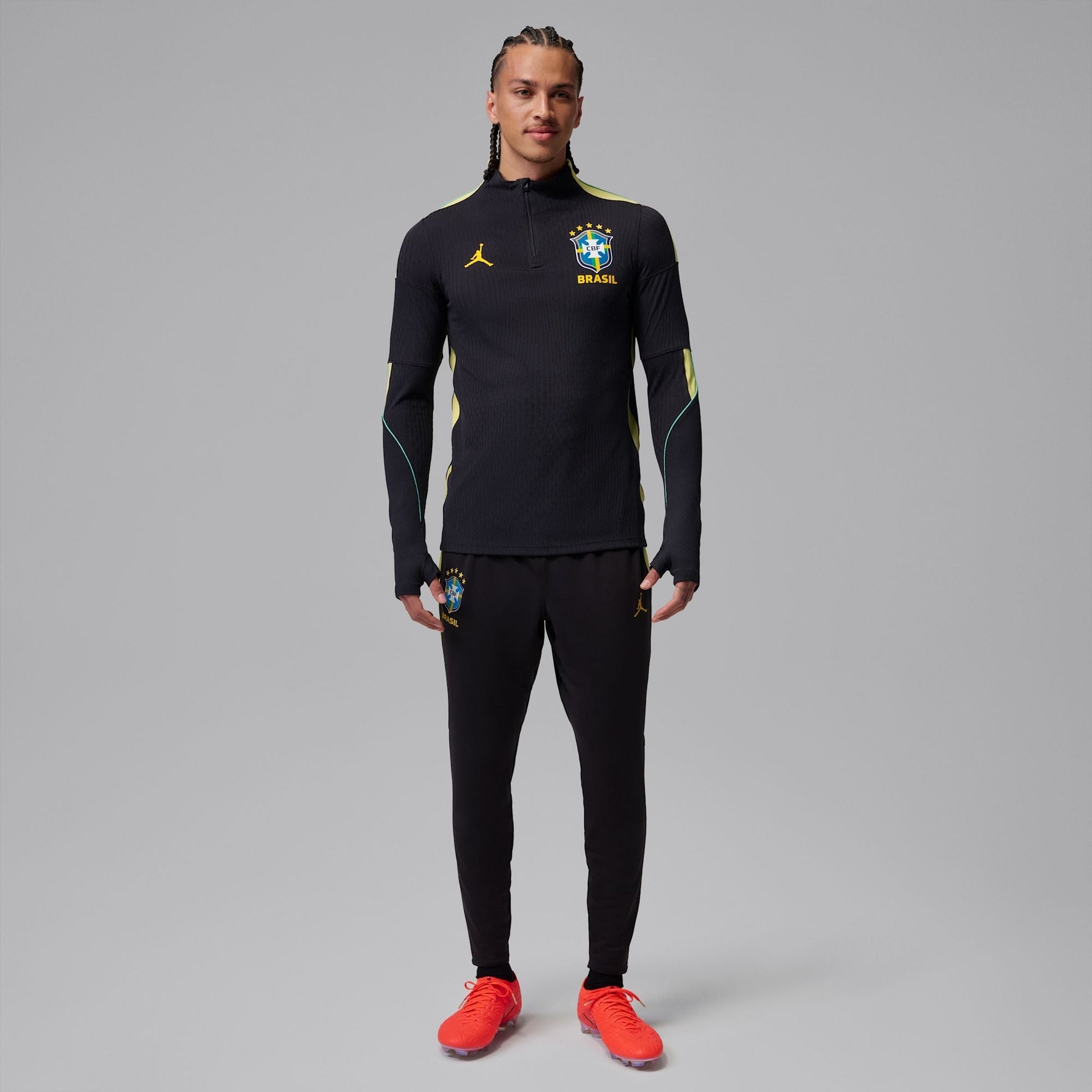 Conjunto de Treino Brasil 2026/27 Preto — imagem 9