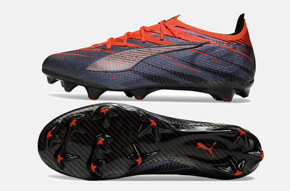 Puma Ultra 5 FG - Preto e Laranja - detalhe