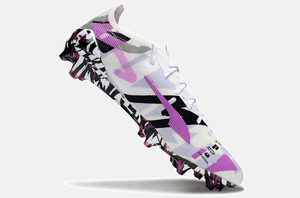 Puma Ultra 5 Ultimate FG - Branca e Roxa - imagem 6