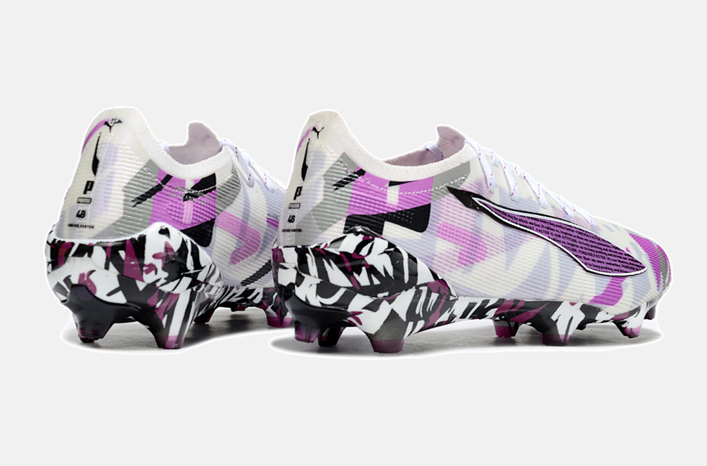 Puma Ultra 5 Ultimate FG - Branca e Roxa - imagem 7