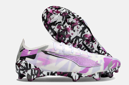 Puma Ultra 5 Ultimate FG - Branca e Roxa - imagem 8