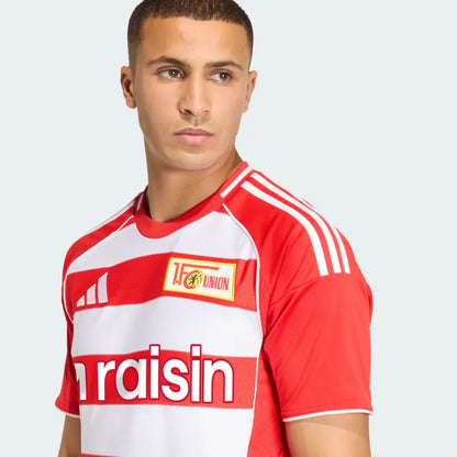 Camisa adidas 1. FC Union Berlin 2025/26 I — imagem 3