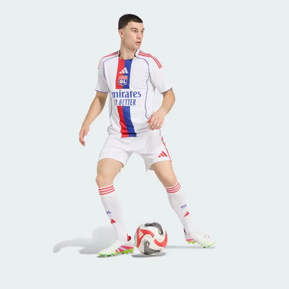 Camisa adidas Olympique Lyonnais 2025/26 I — imagem 3