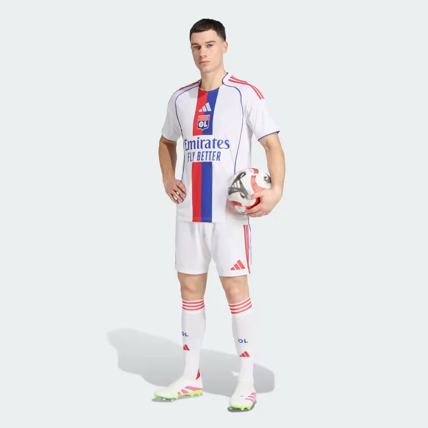 Camisa adidas Olympique Lyonnais 2025/26 I — imagem 4