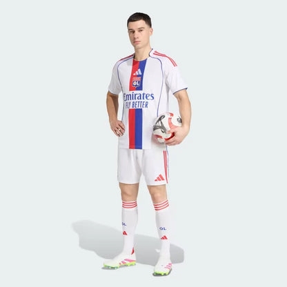 Camisa adidas Olympique Lyonnais 2025/26 I — imagem 4