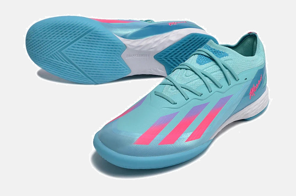 Tênis Futsal Adidas CrazyFast.1 MESSI IC - vista traseira