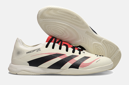 Tênis Futsal Adidas Predator Elite Fold-Over Tongue IC - Begê, Preta e Vermelha - imagem 8