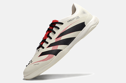Tênis Futsal Adidas Predator Elite Fold-Over Tongue IC - Begê, Preta e Vermelha - imagem 5