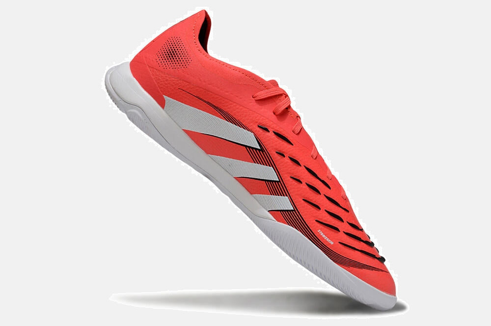 Tênis Futsal Adidas Predator Elite Fold-Over Tongue IC - Laranja e Branca - imagem 6