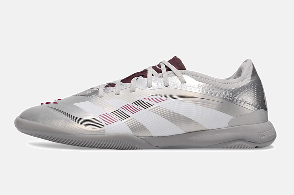 Tênis Futsal Adidas Predator Elite Fold-Over Tongue IC - Prata - imagem 4