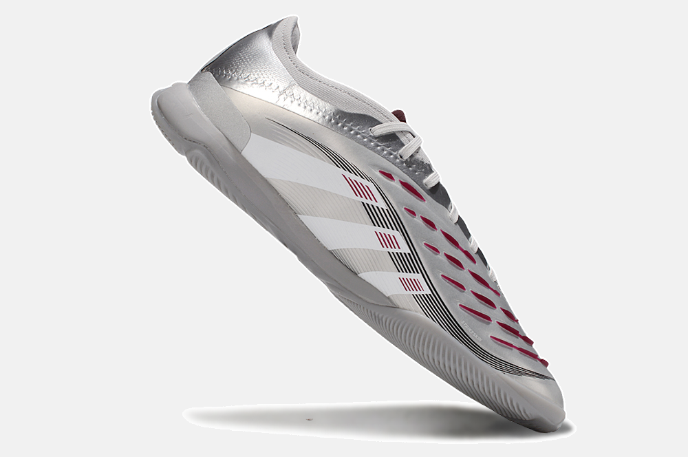 Tênis Futsal Adidas Predator Elite Fold-Over Tongue IC - Prata - imagem 6