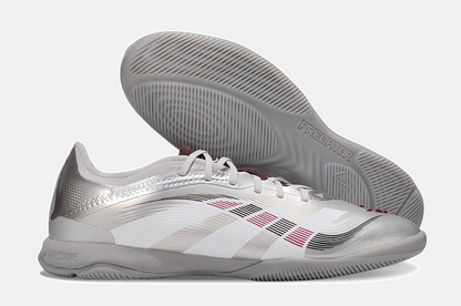 Tênis Futsal Adidas Predator Elite Fold-Over Tongue IC - Prata - imagem 8