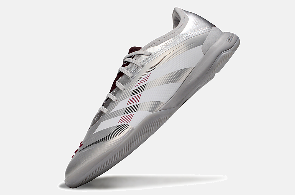 Tênis Futsal Adidas Predator Elite Fold-Over Tongue IC - Prata - imagem 5