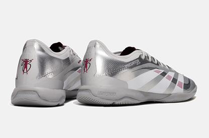 Tênis Futsal Adidas Predator Elite Fold-Over Tongue IC - Prata - imagem 7