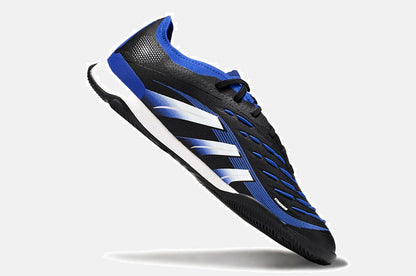 Tênis Futsal Adidas Predator Elite Fold-Over Tongue IC - Preta, Azul e Branca - imagem 6