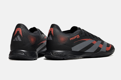 Tênis Futsal Adidas Predator Elite Fold-Over Tongue IC - Preta, Cinza e Vermelha - imagem 7