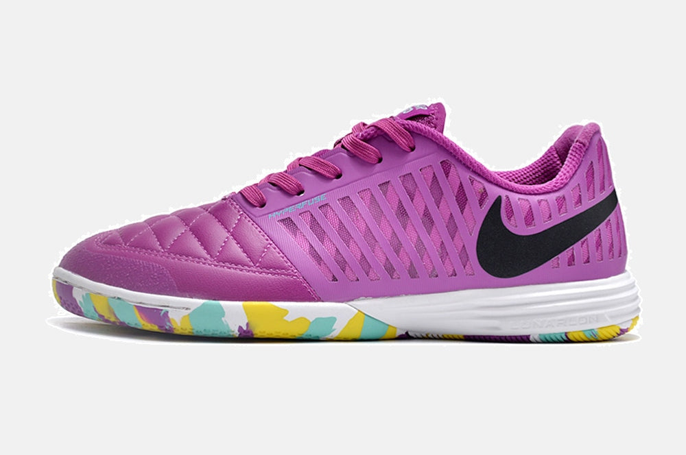 Tênis Futsal Nike Lunar Gato IC - Roxa - imagem 4