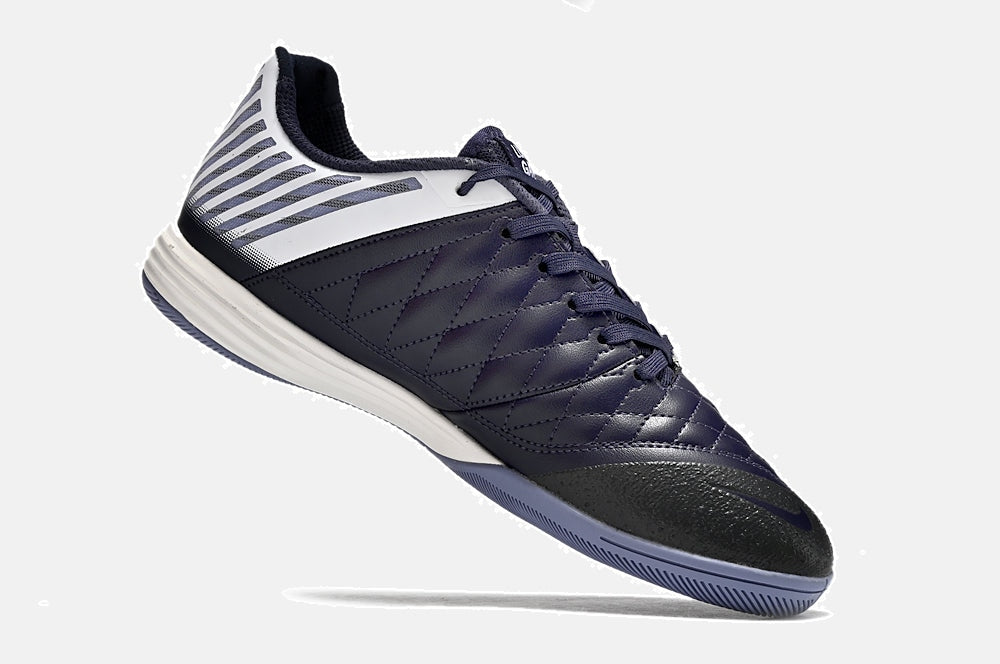 Tênis Futsal Nike Lunar Gato IC - Azul, Branca e Verde - imagem 6