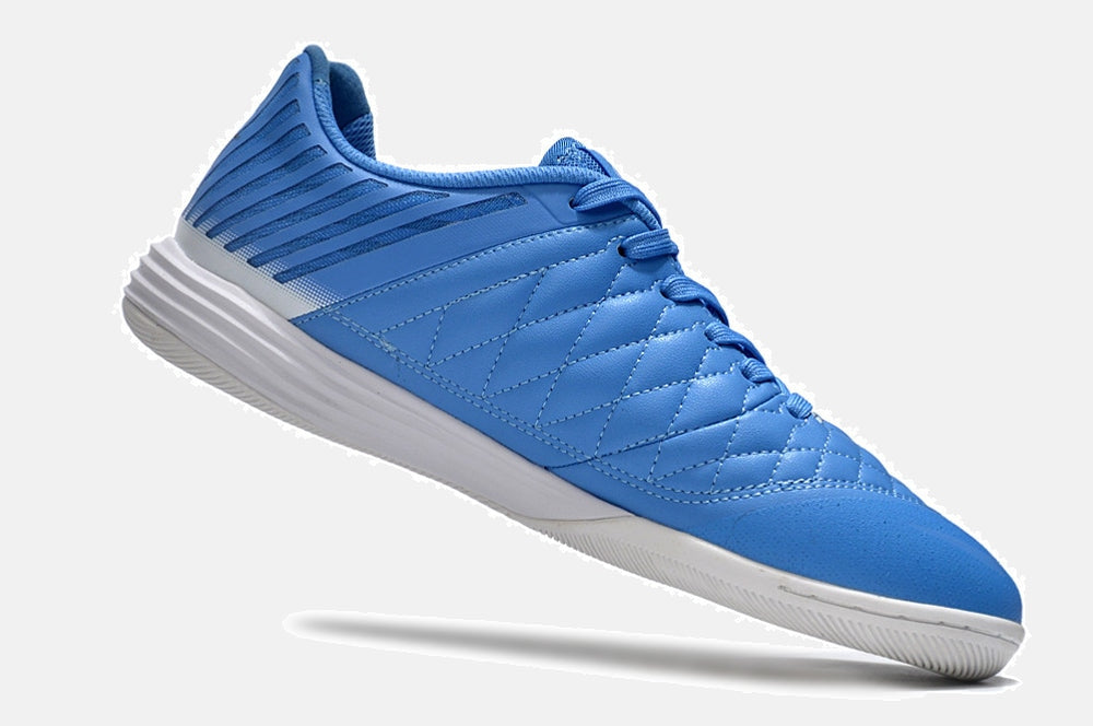 Tênis Futsal Nike Lunar Gato IC - Azul e Branca - imagem 6