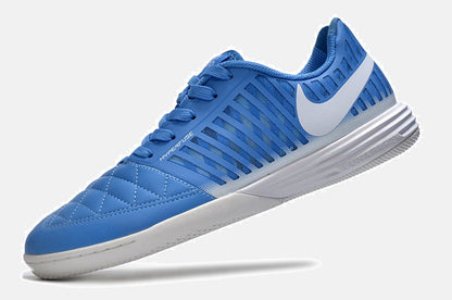 Tênis Futsal Nike Lunar Gato IC - Azul e Branca - imagem 5